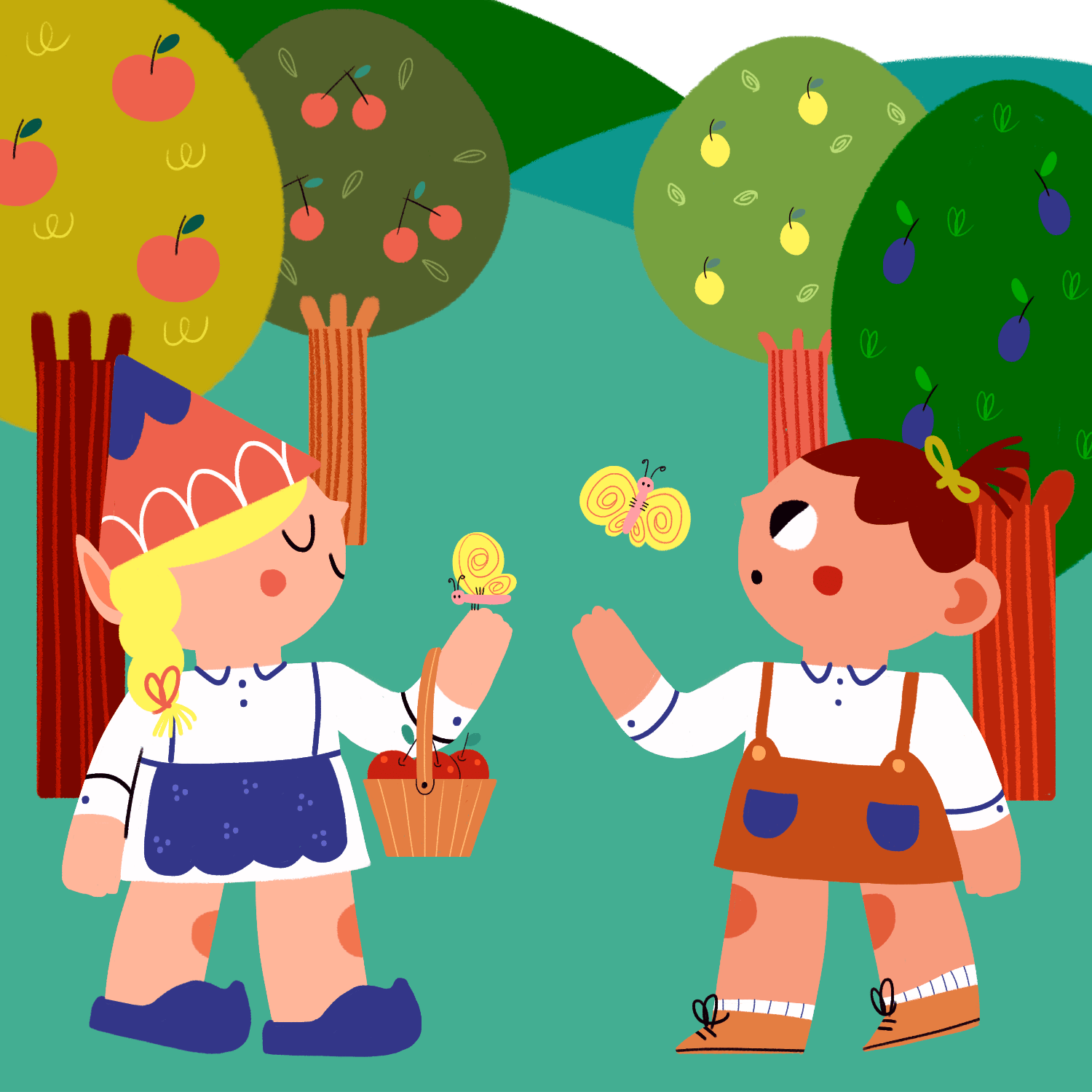 ელფები ილუსტრაცია