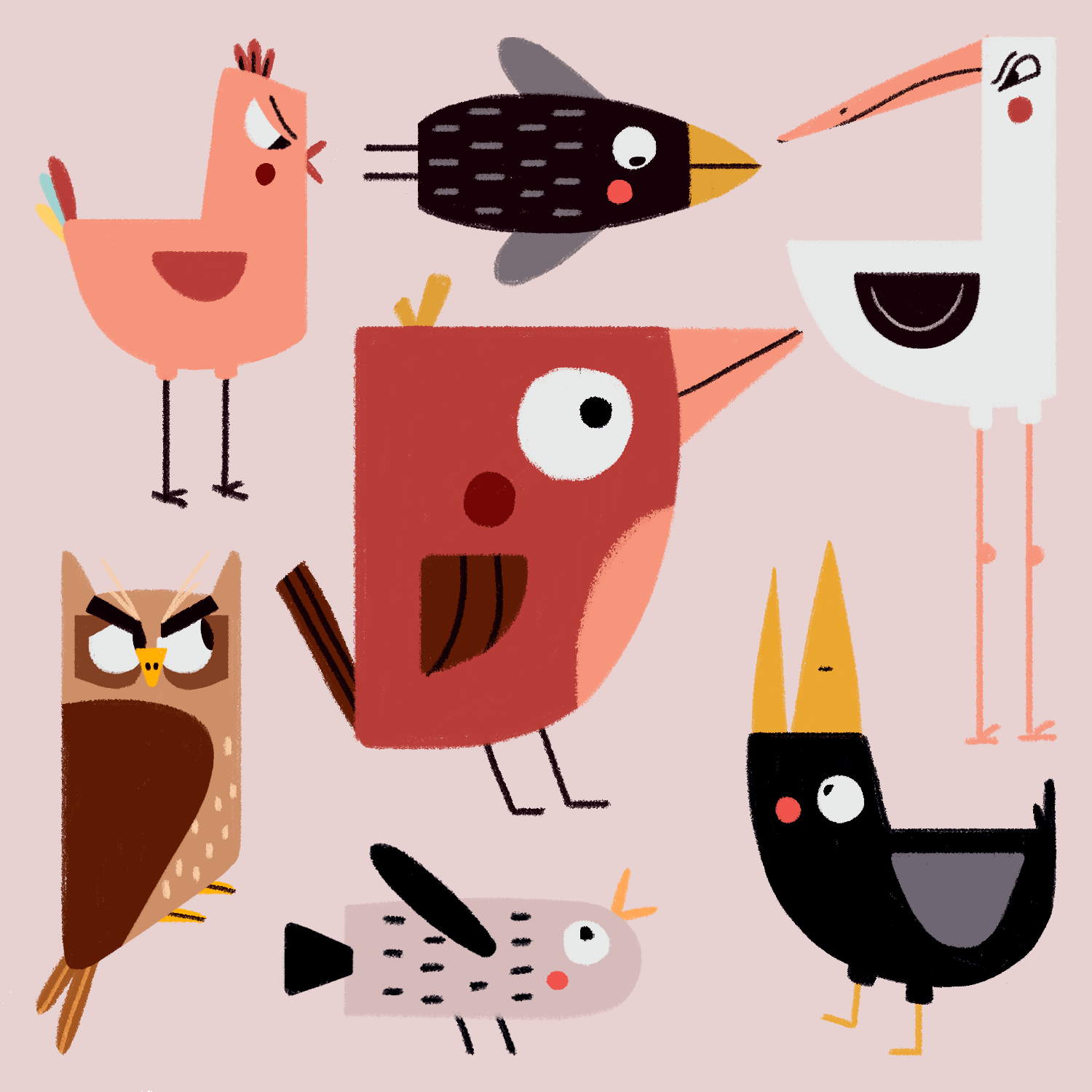 გაჭირვება გასწავლის ილუსტრაცია