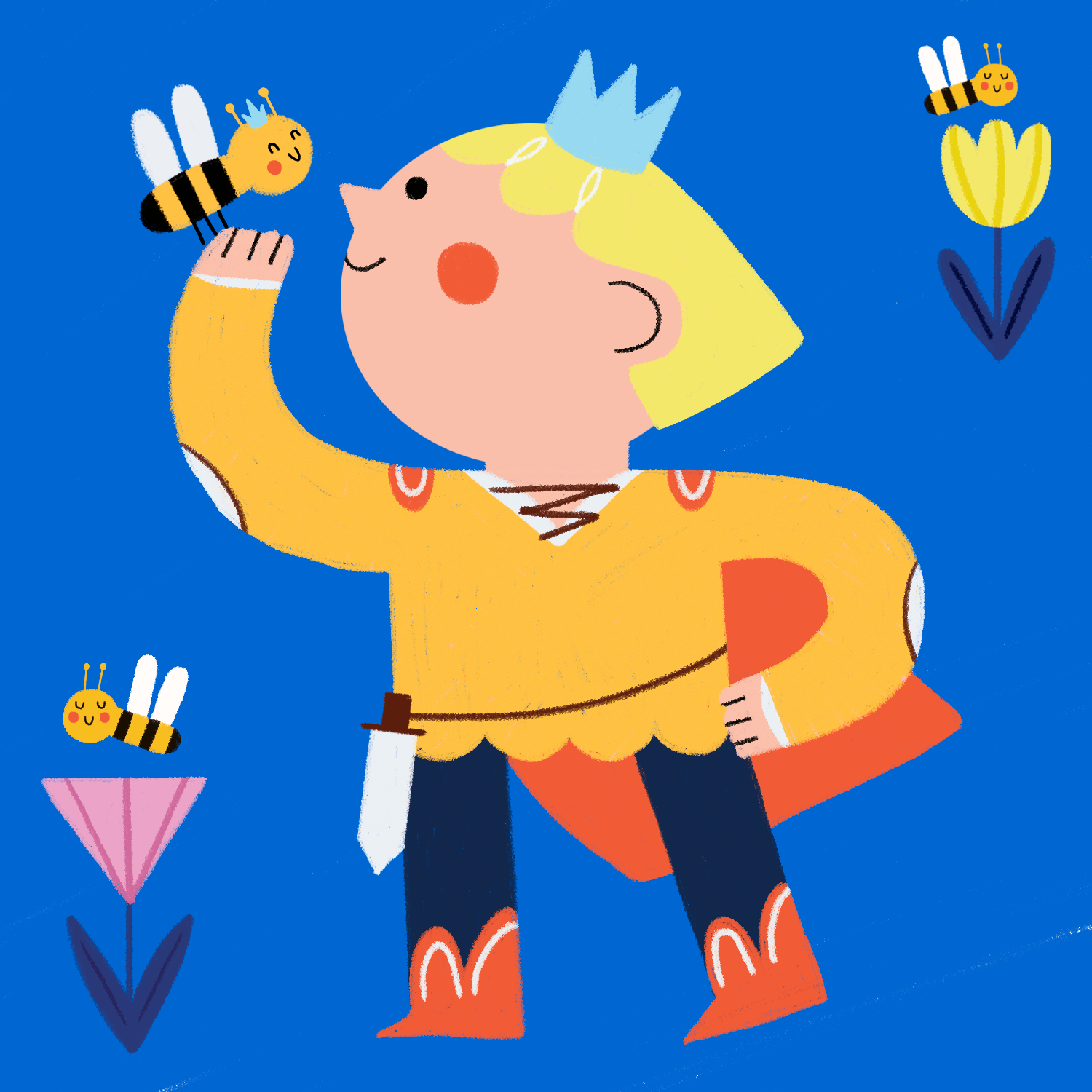 პრინც ბირიბინკერის ამბავი ილუსტრაცია